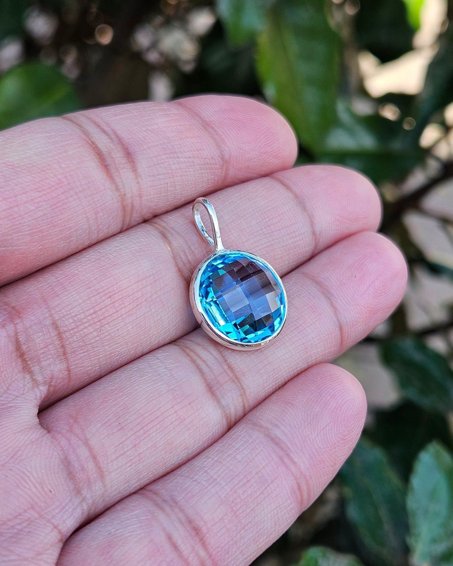 Blue Topaz Pendant Ceylin