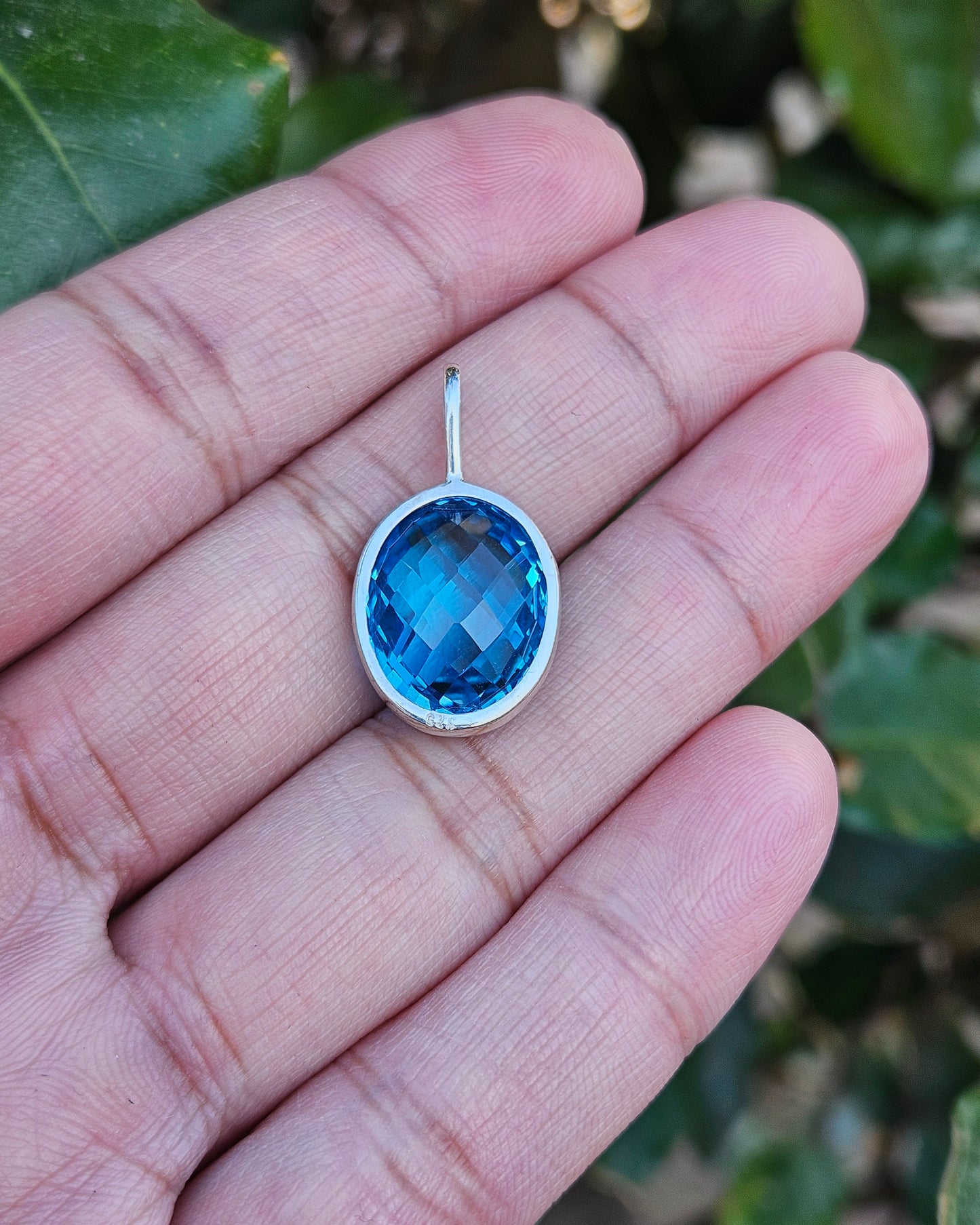 Blue Topaz Pendant Lavinia