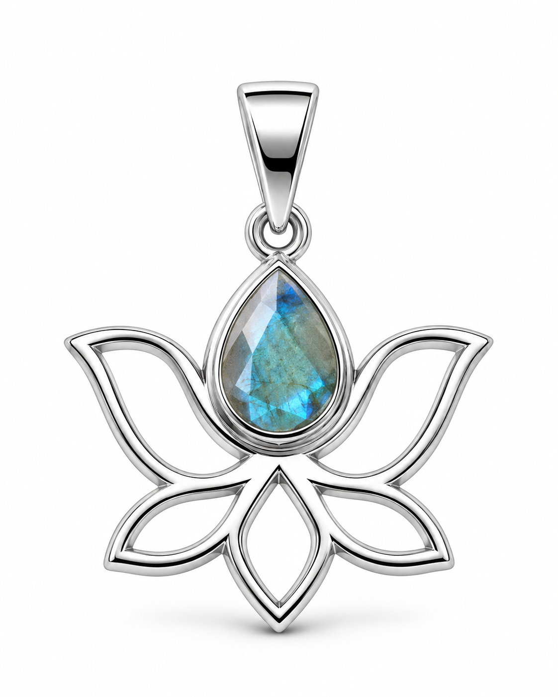 Labradoriet Lotus Hanger Nari