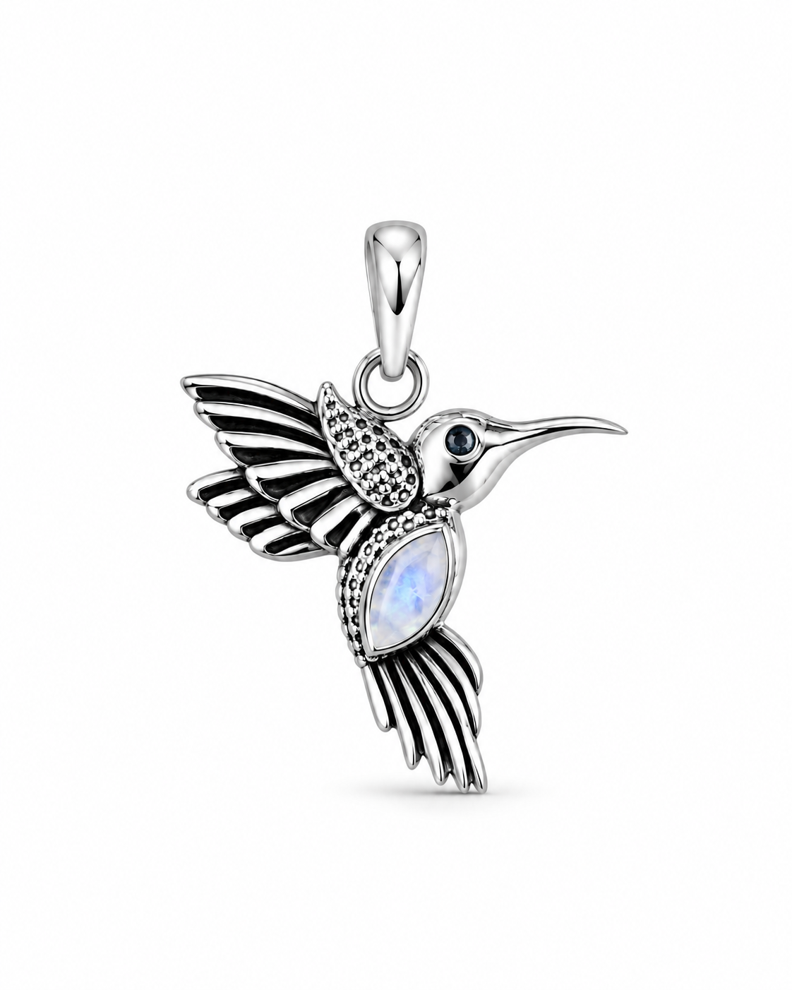 Maansteen Vogel Hanger Kirana