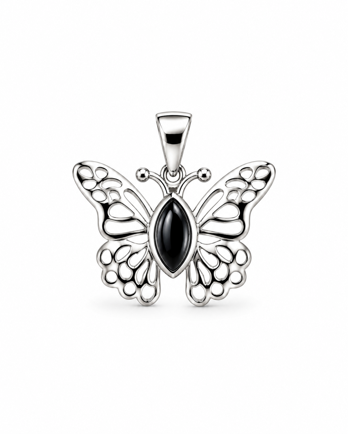 Onyx Vlinder Hanger Yoru