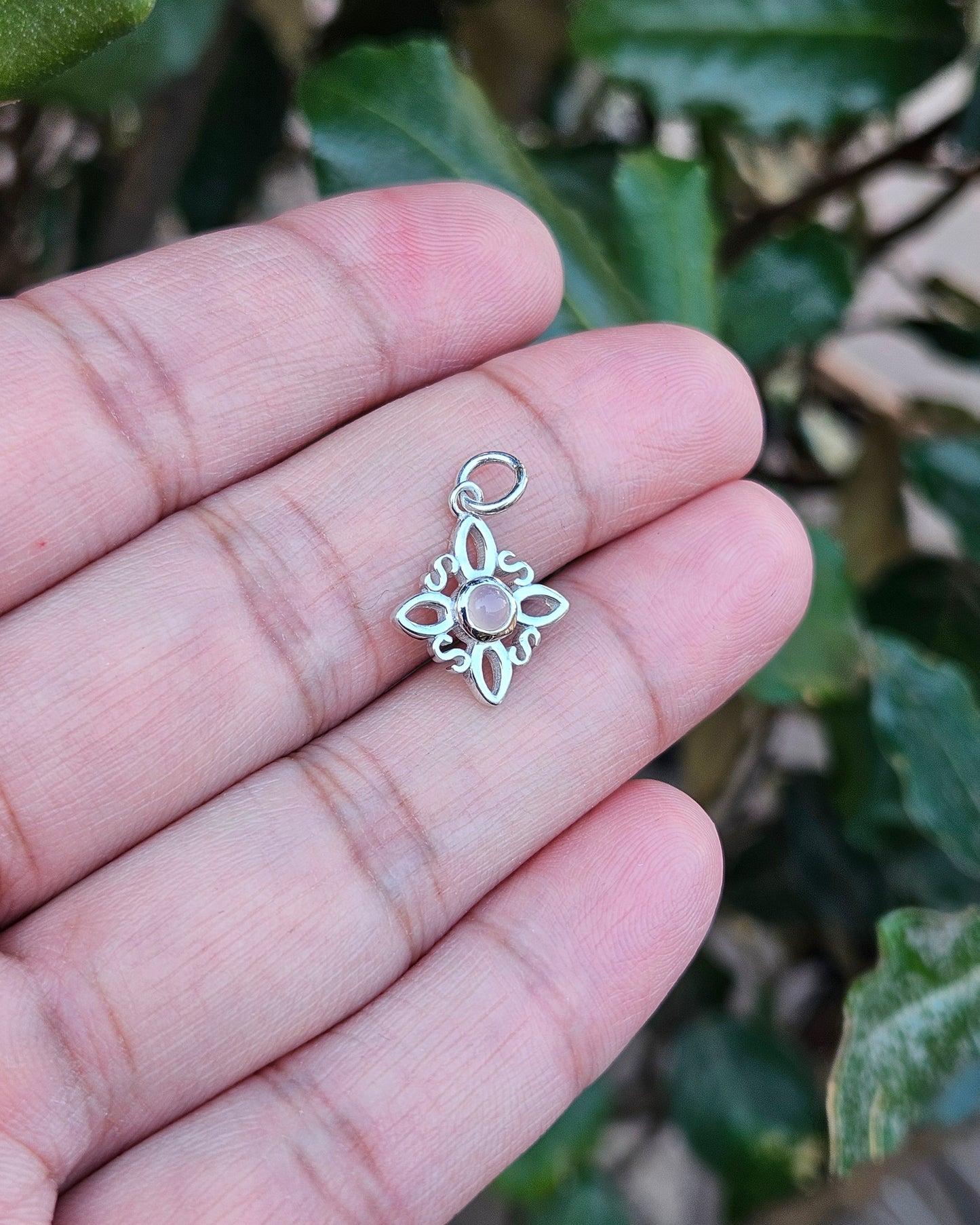 Rose Quartz Pendant Esme