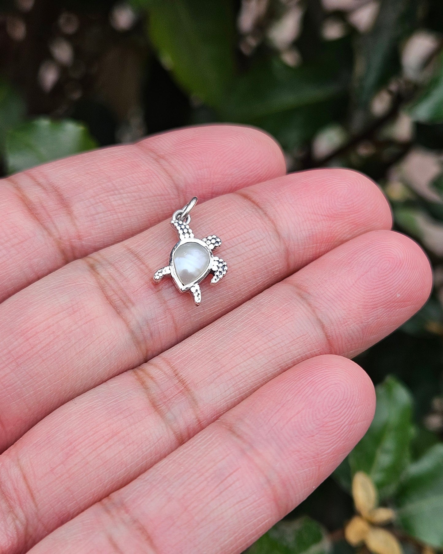 Turtle Pendant Freshwater Pearl Java