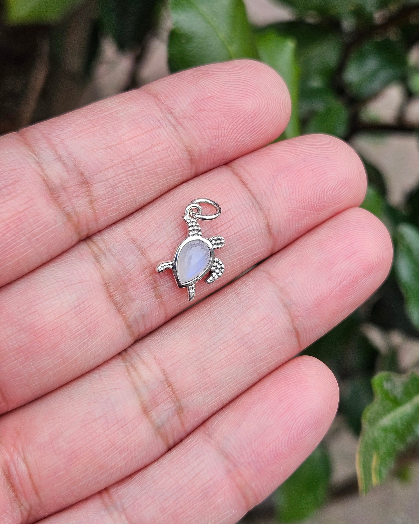 Moonstone Turtle Pendant Kira