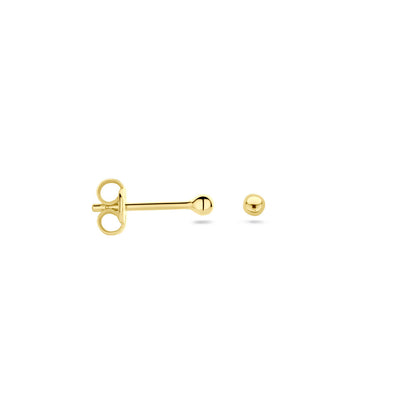 14K Gouden Bolletjes Oorknoppen 2mm Bellagio