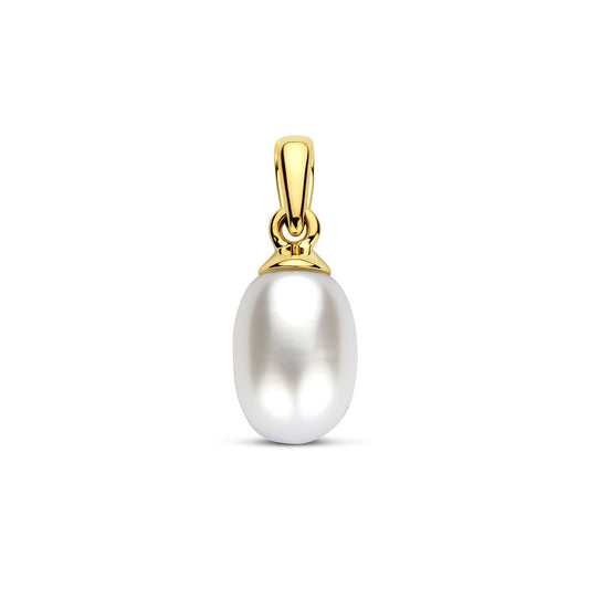 9K Gouden Hanger Zoetwaterparel Florence