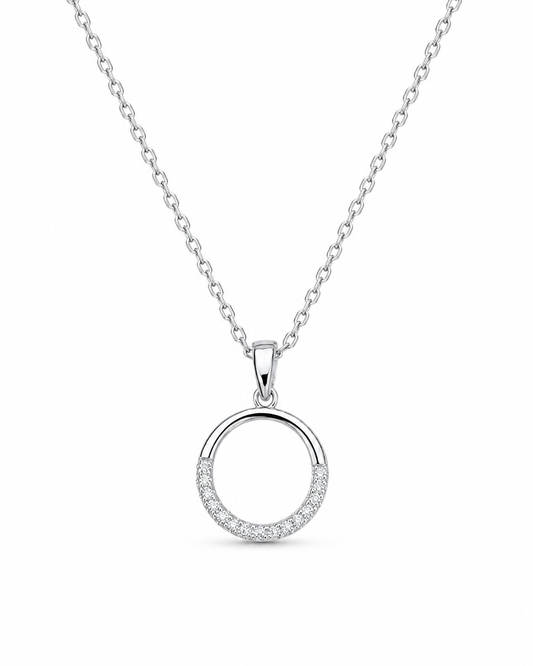 Silver Zirconia Necklace Album