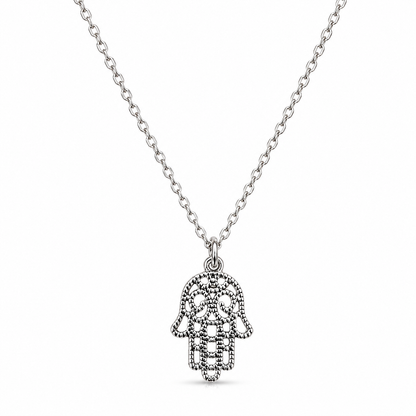 Hamsa Hand Necklace Aliza