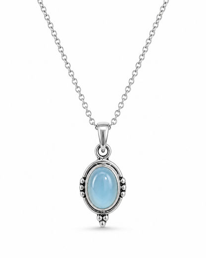 Chalcedony Necklace Adaya