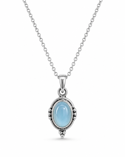 Chalcedony Necklace Adaya