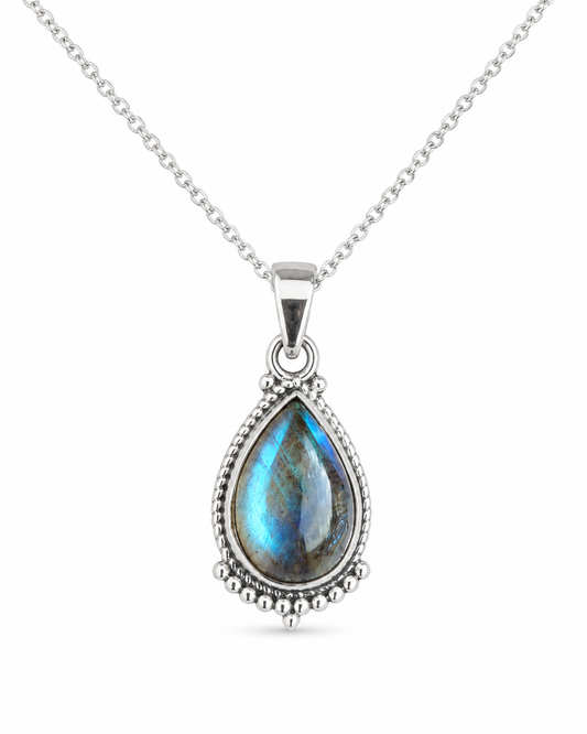 Labradorite Necklace - Adna
