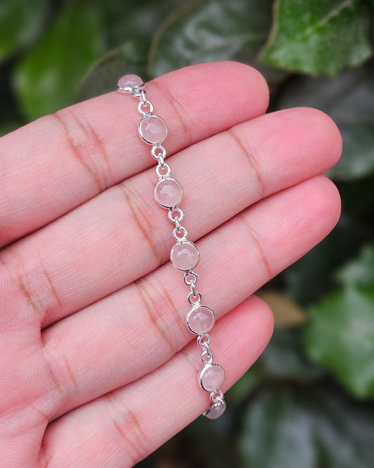 Rozenkwarts Armband Velora
