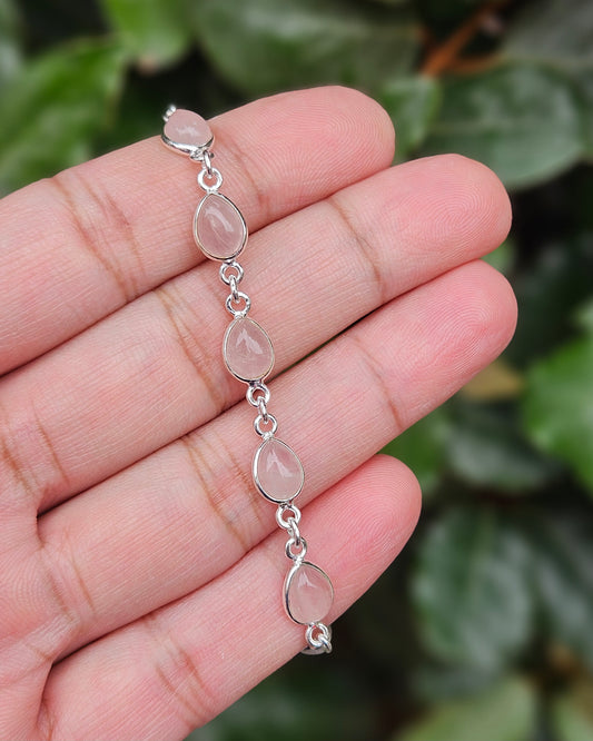 Rozenkwarts Armband Seraphine
