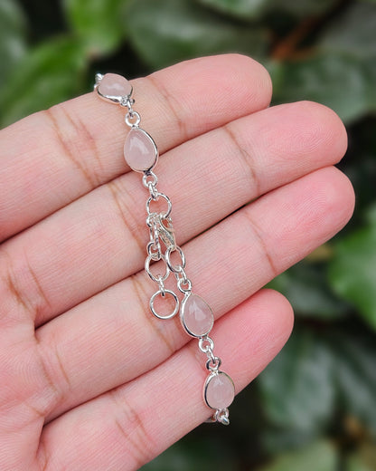 Rozenkwarts Armband Seraphine