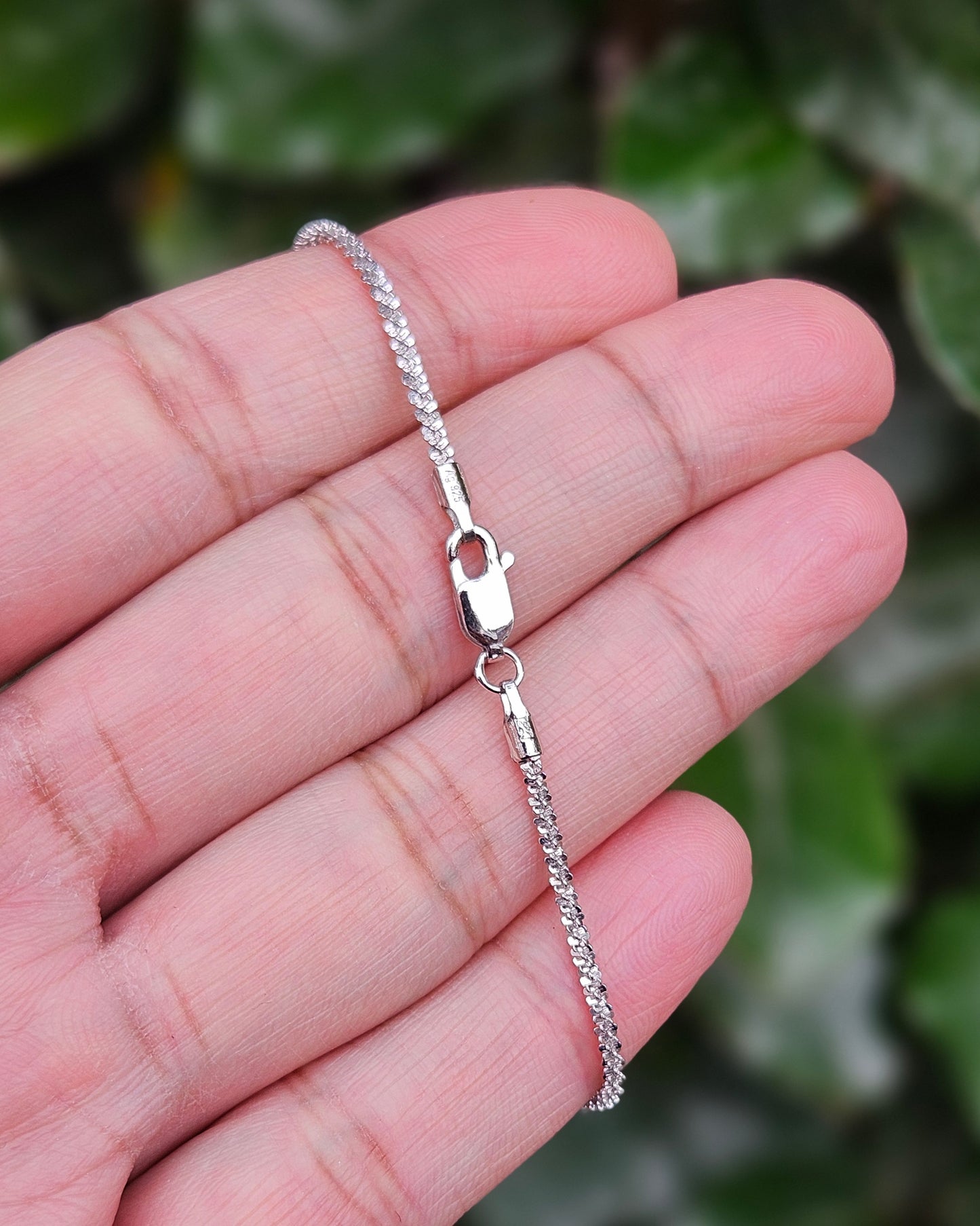 Gerhodineerde Zilveren Armband Kirameki