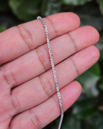 Gerhodineerde Zilveren Armband Kirameki