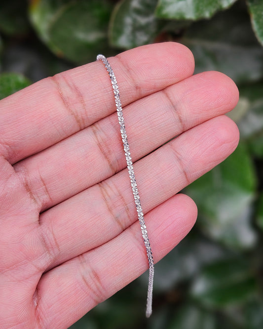 Gerhodineerde Zilveren Armband Kirameki