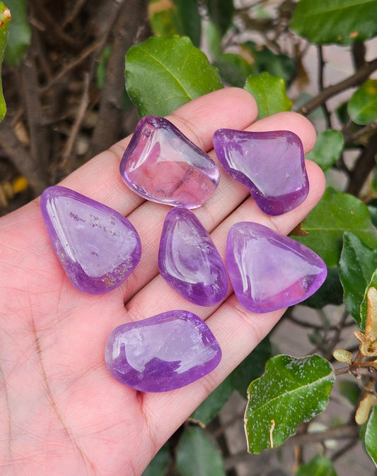 Amethyst Tumbled Stone Indra