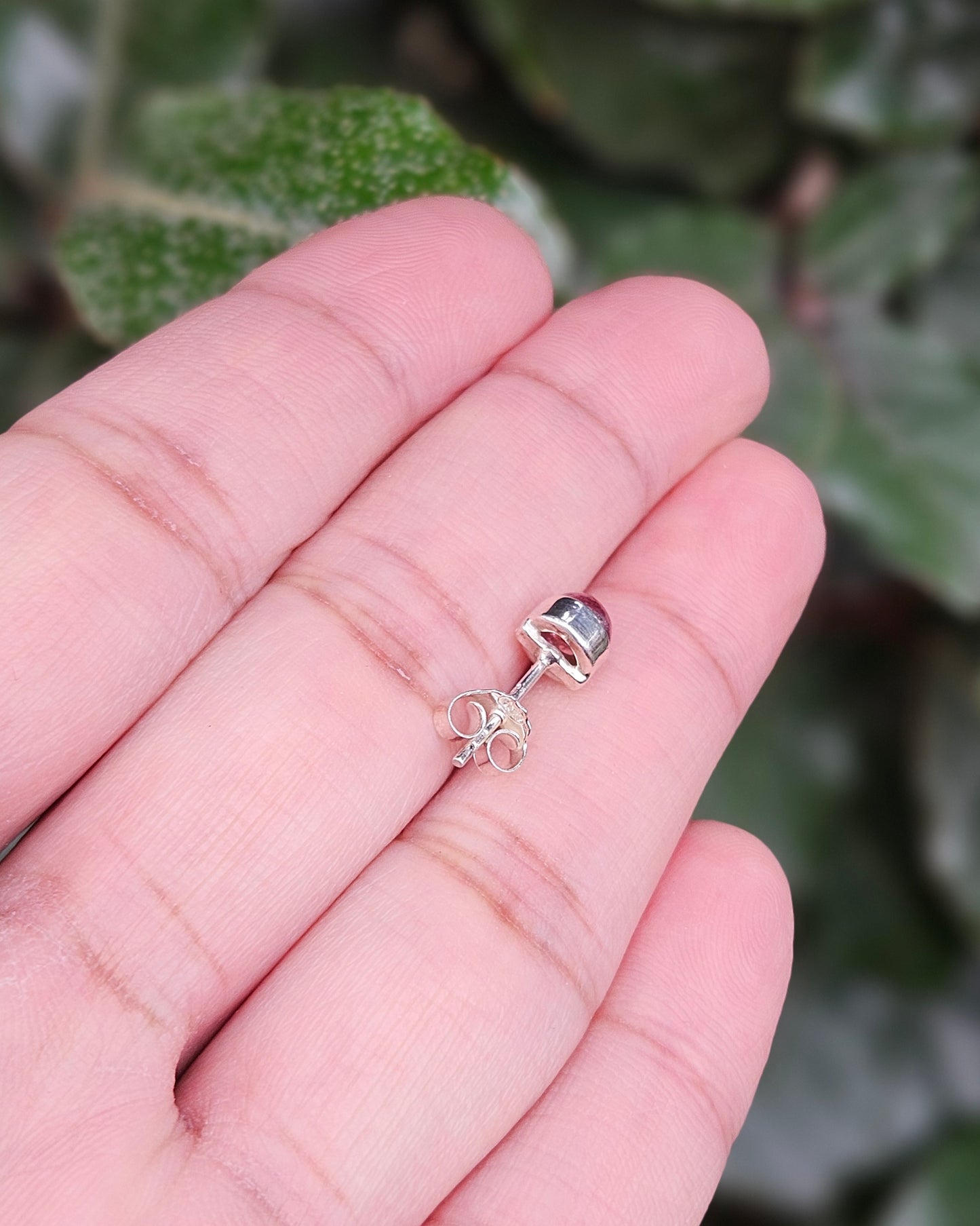 Pink Tourmaline Stud Earring Turamali