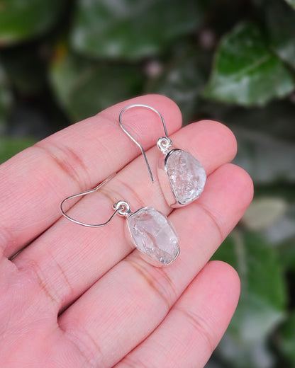 Ruwe Herkima Diamant Oorhangers Daiya