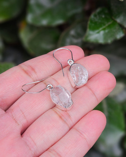 Ruwe Herkima Diamant Oorhangers Daiya