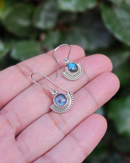 Labradorite Earrings Protector