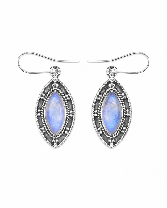 Moonstone Earrings Femme