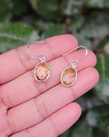 Citrine Earrings Rakki