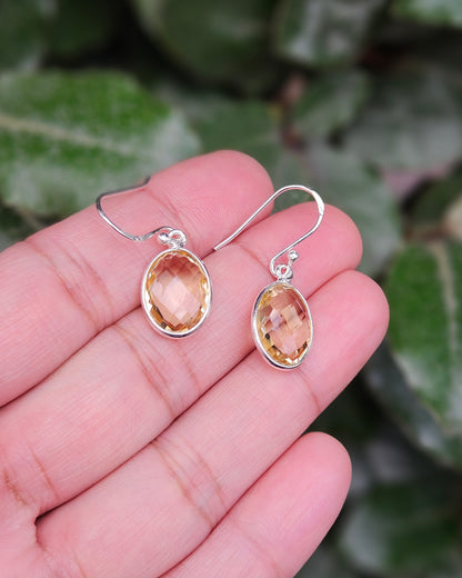 Citrine Earrings Rakki