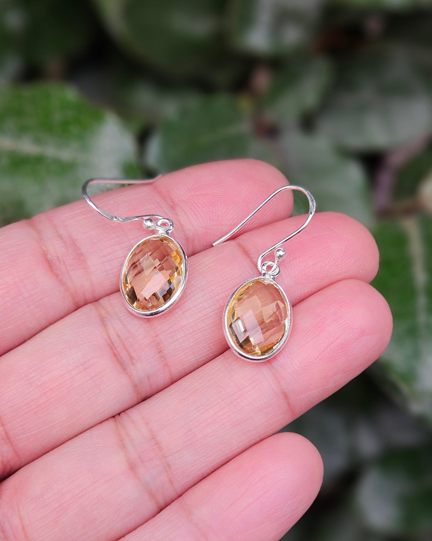 Citrine Earrings Rakki