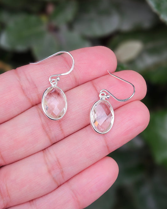 Bergkristal Oorbellen Sho