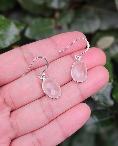 Rose Quartz Earrings Rozu