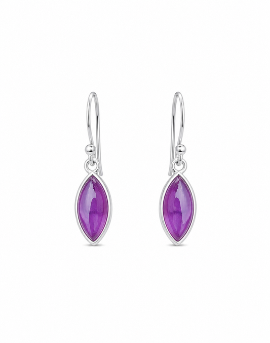 Amethyst Earrings Zambarau