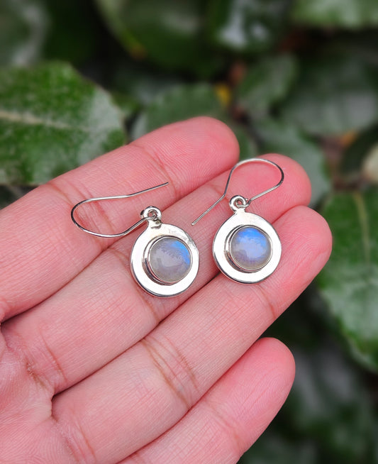 Maansteen Oorhangers Sereno