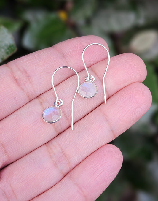 Maansteen Oorhangers Kawaii