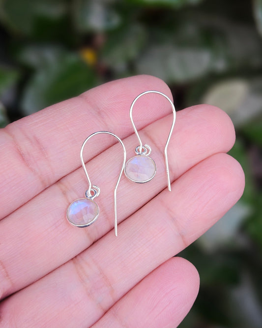 Maansteen Oorhangers Kawaii