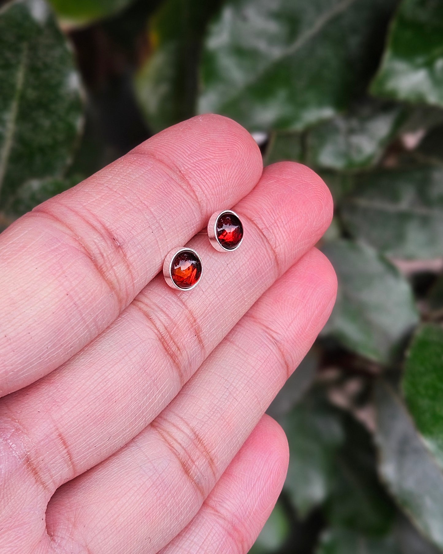 Barnsteen Oorbellen Zonnevlecht