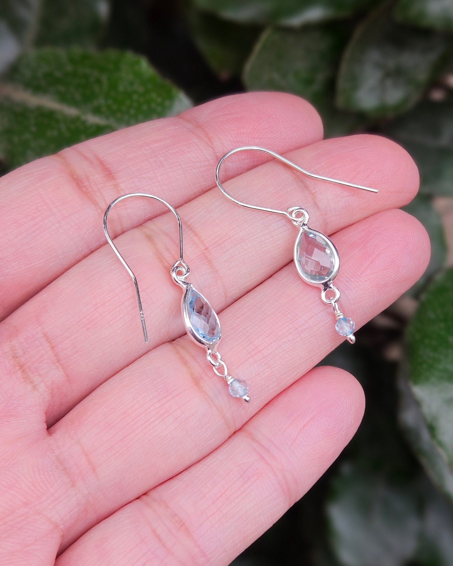 Blue Topaz Earrings Darya