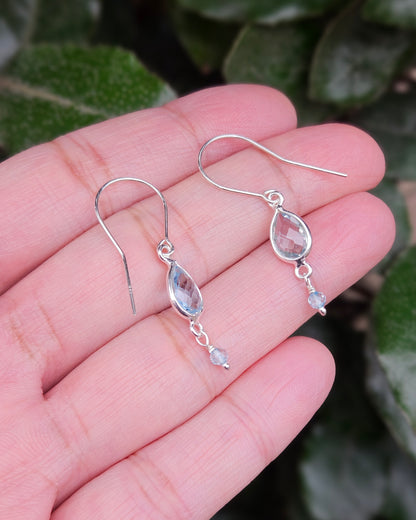 Blue Topaz Earrings Darya