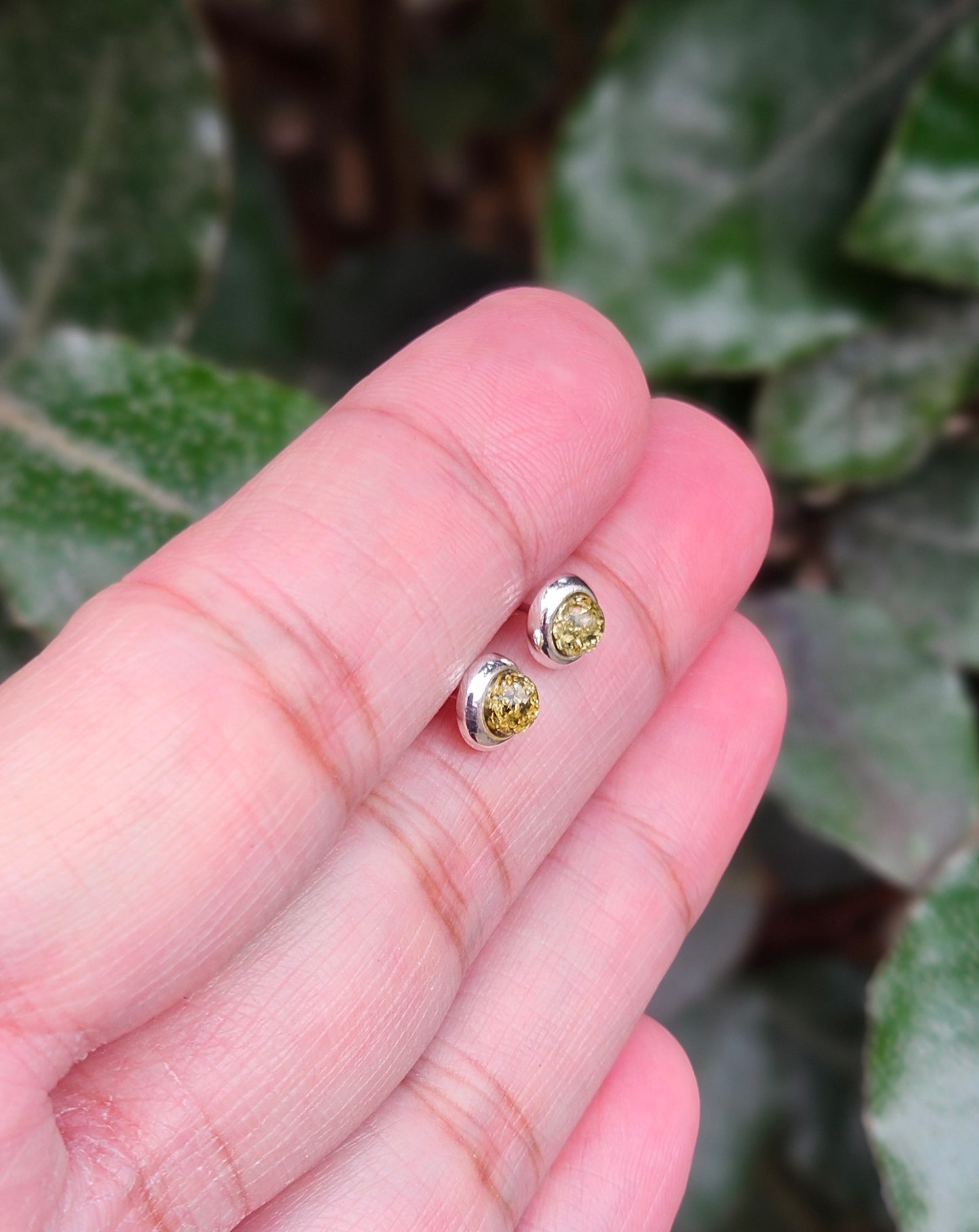 Amber Earrings Asha
