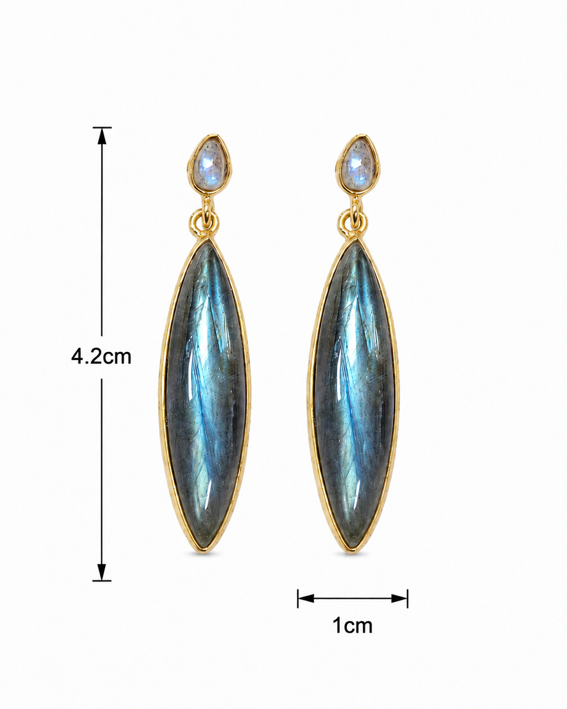 Labradorite Maira Earrings
