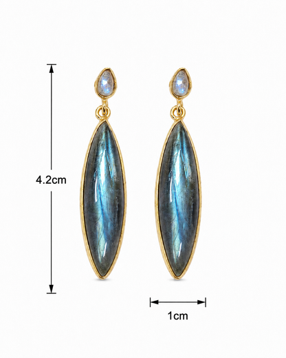 Labradorite Maira Earrings