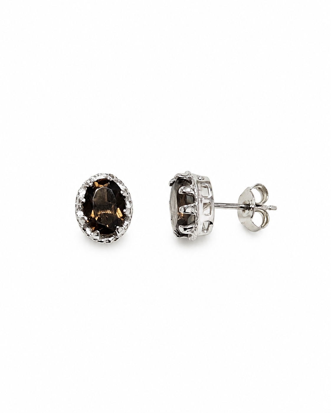 Smoky Quartz Kayaan Earrings