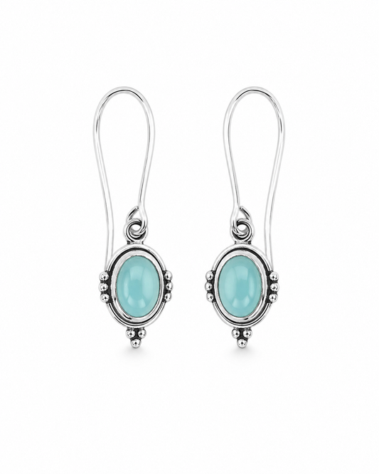 Chalcedony Satu Earrings