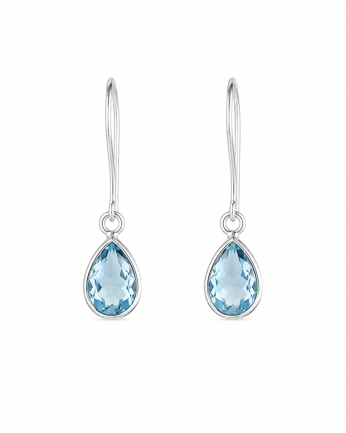 Blauw Topaas Oorbellen Rauha