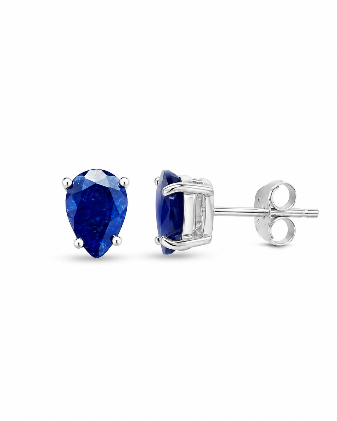Blauw Saffier Oorknoppen Ariadne