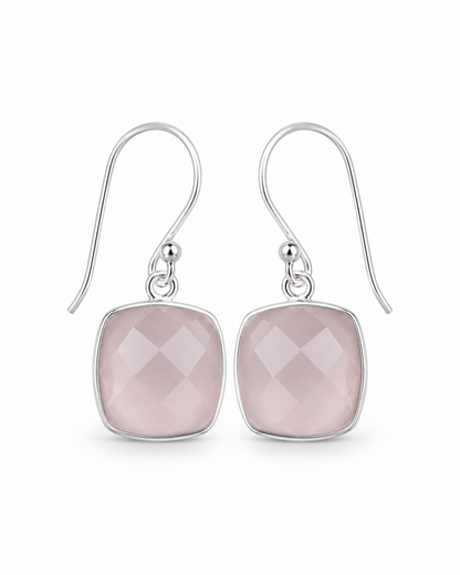 Rose Quartz Vergilia Earrings