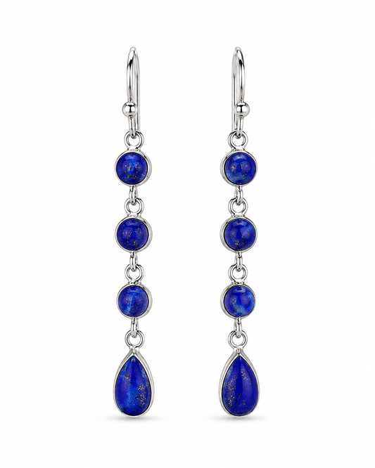 Lapis Lazuli Oorbellen Alethea