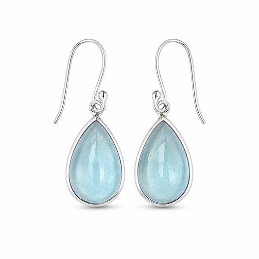 Aquamarine Mira Earrings