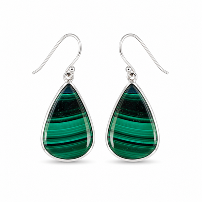 Malachite Earrings Harita